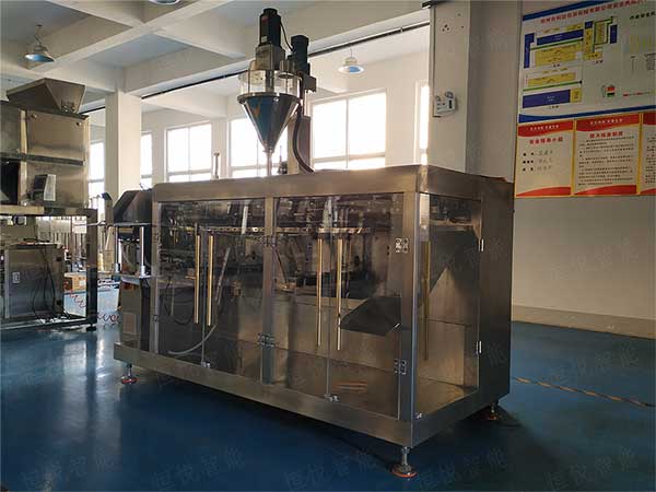 全自動(dòng)水平給袋式包裝機(jī)，多快好省效率高